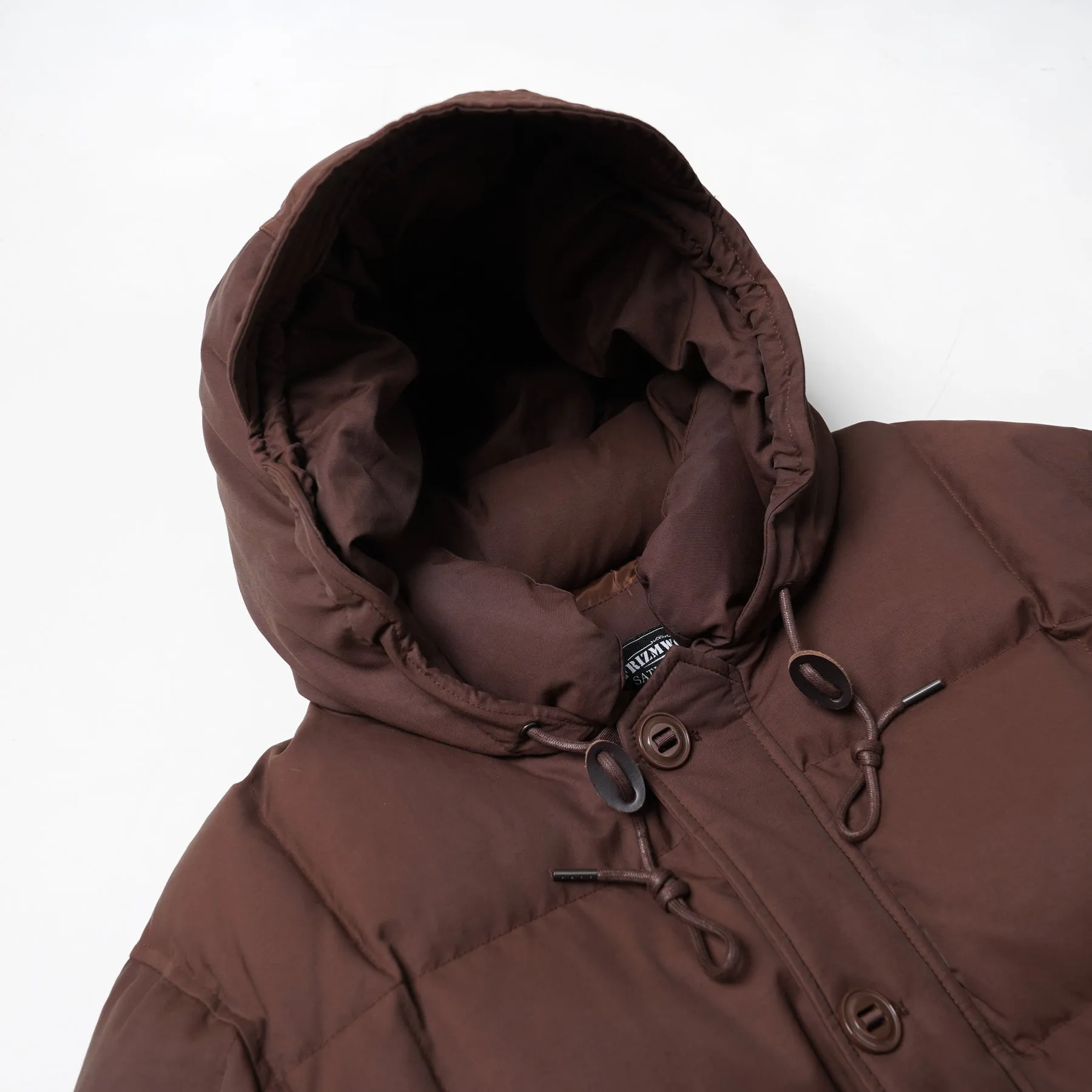 KARAKORAM DOWN PARKA JACKET - BROWN