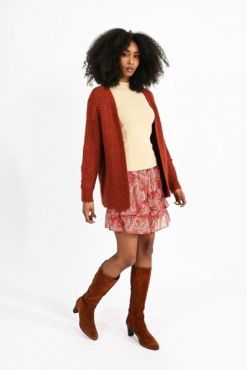 Ladies Knitted Cardigan