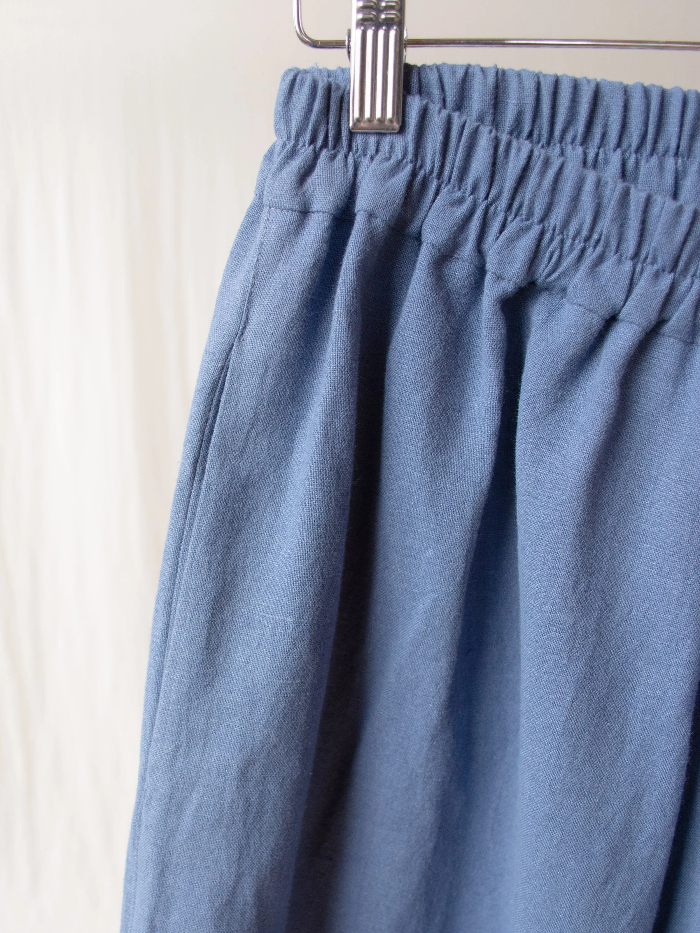 Li / Co Wide Leg Pants - Pale Indigo