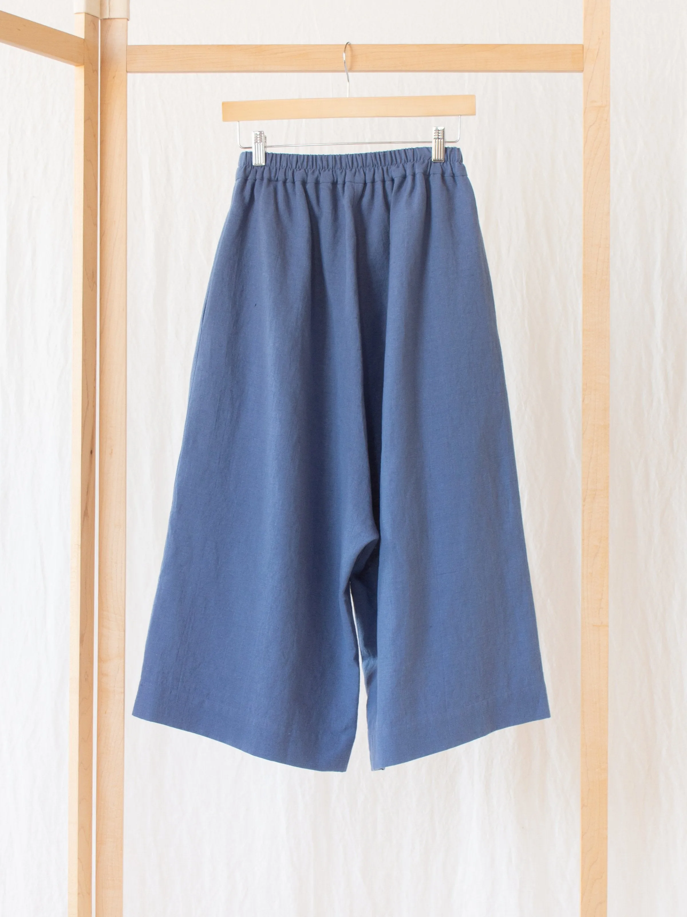 Li / Co Wide Leg Pants - Pale Indigo