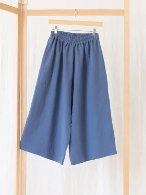 Li / Co Wide Leg Pants - Pale Indigo