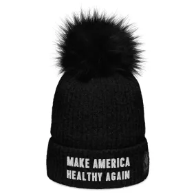 Make America Healthy Again Columbia Pom-Pom Beanie