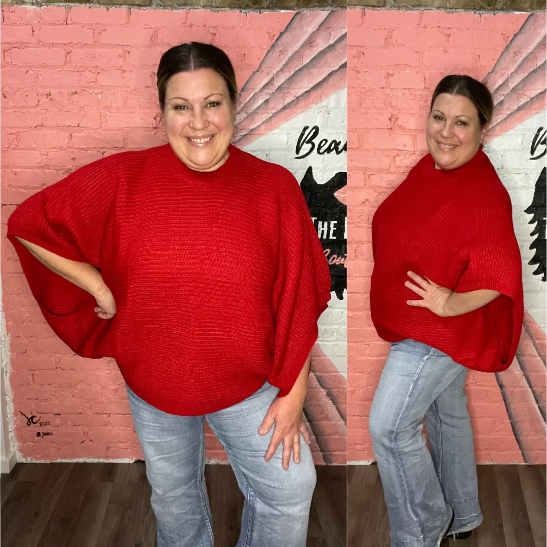 Meg Pullover Poncho