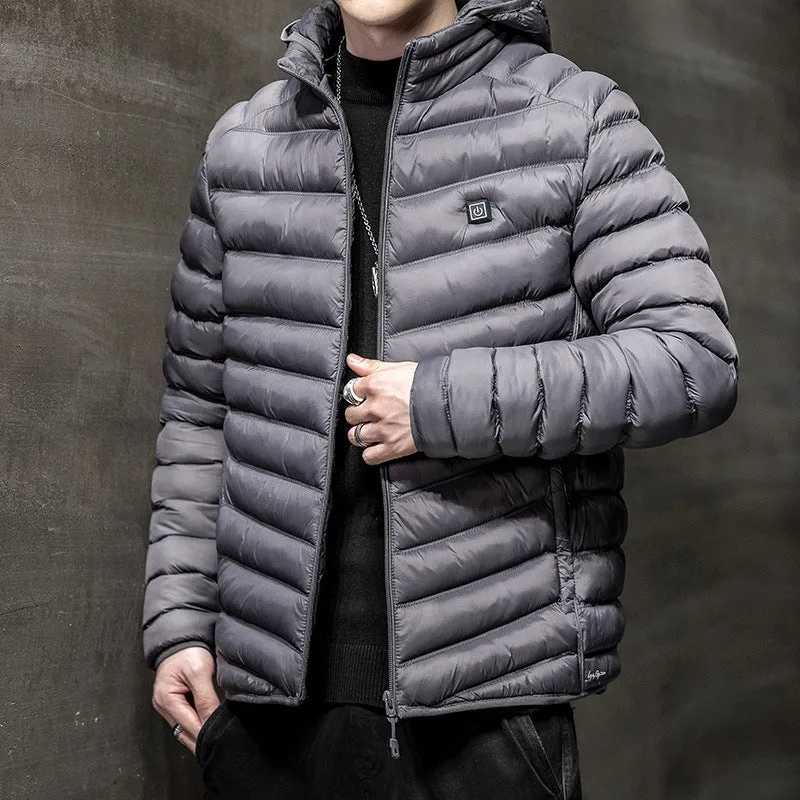 Men's Winter Coat Jacket Plus Fleece For Light And Warmth