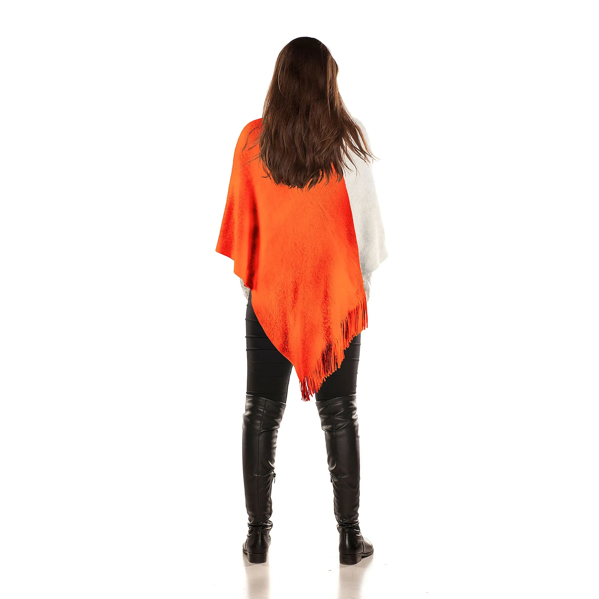 Miami Dolphins Dip Dye Poncho