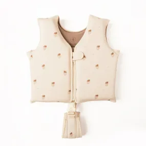 Mrs. Ertha Neoprene Float Vest Life Jacket 3-6Y | Strawberries