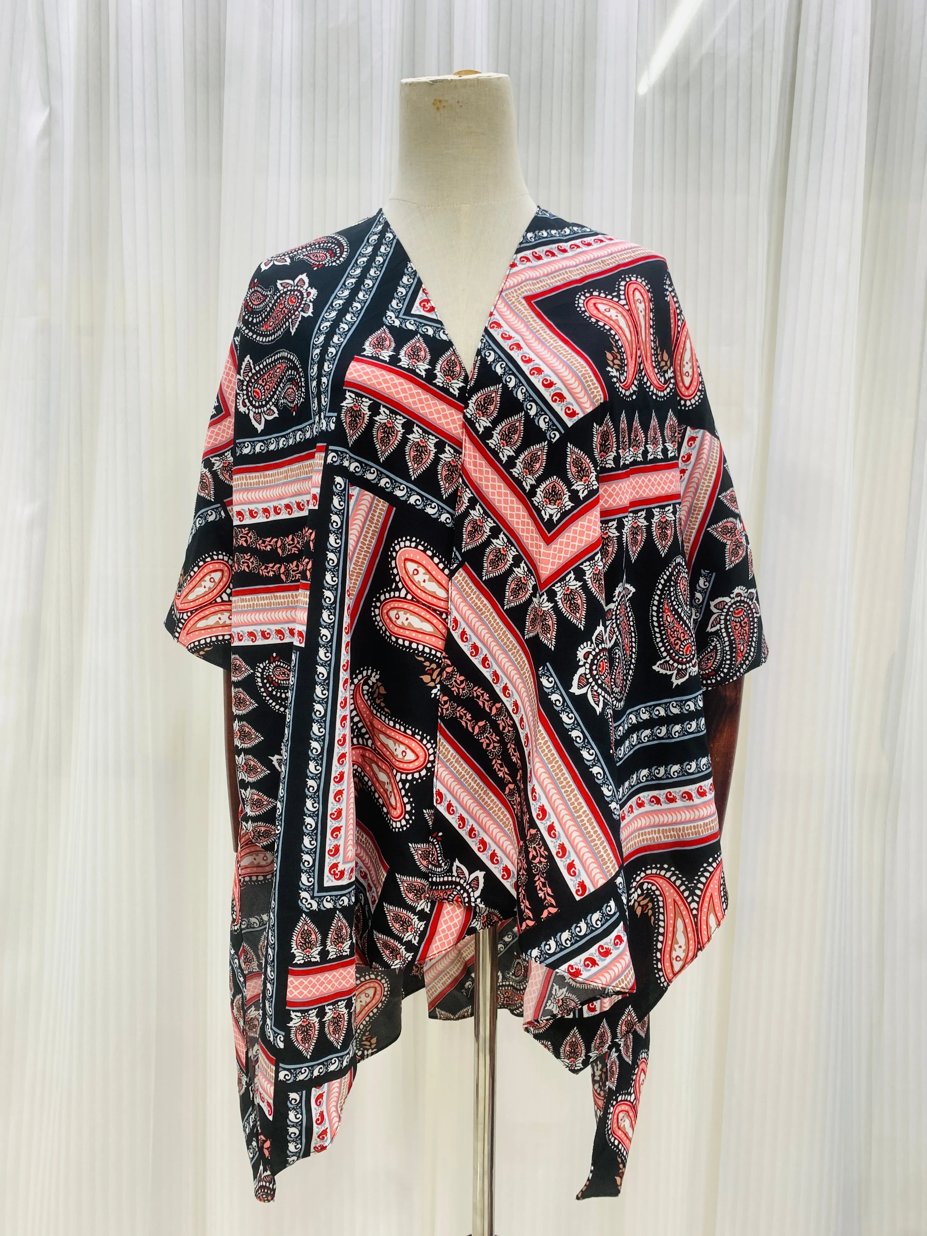 MTC06 printed chiffon shawl