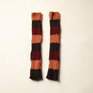 Multicolor - Kumaun Hand Knitted Woolen Leg Warmer 83