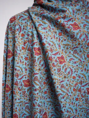 Neem Jama Sozni Embroidered Pashmina Shawl