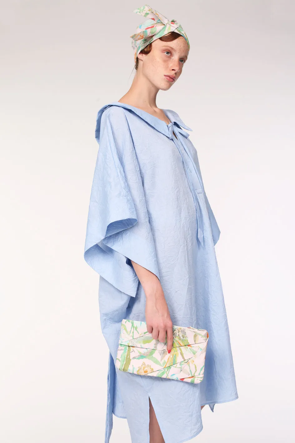 Origami Caftan / Iceland Blue.