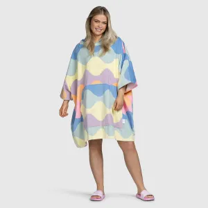 Pastel Wave Poncho Towel Oodie ™