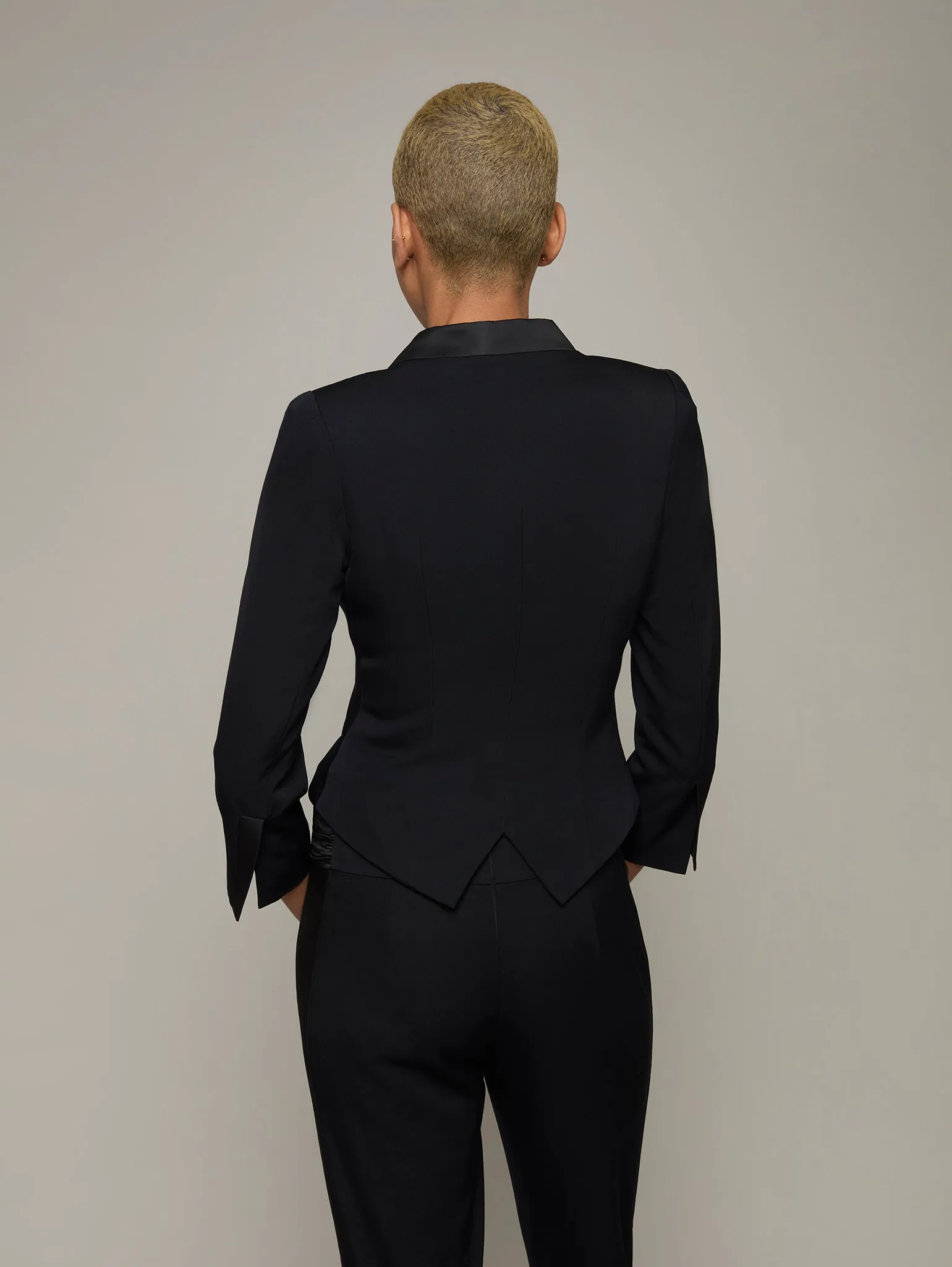 PILASTER | Tailored Crop Tux Jacket