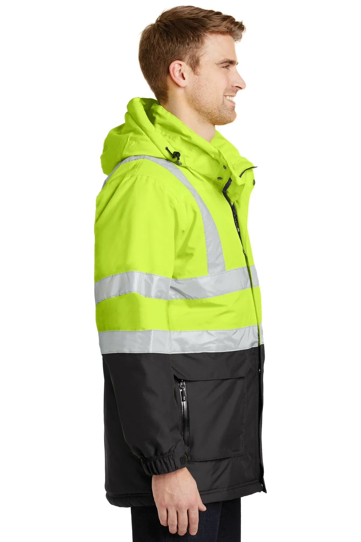 Port Authority® ANSI 107 Class 3 Safety Heavyweight Parka. J799S