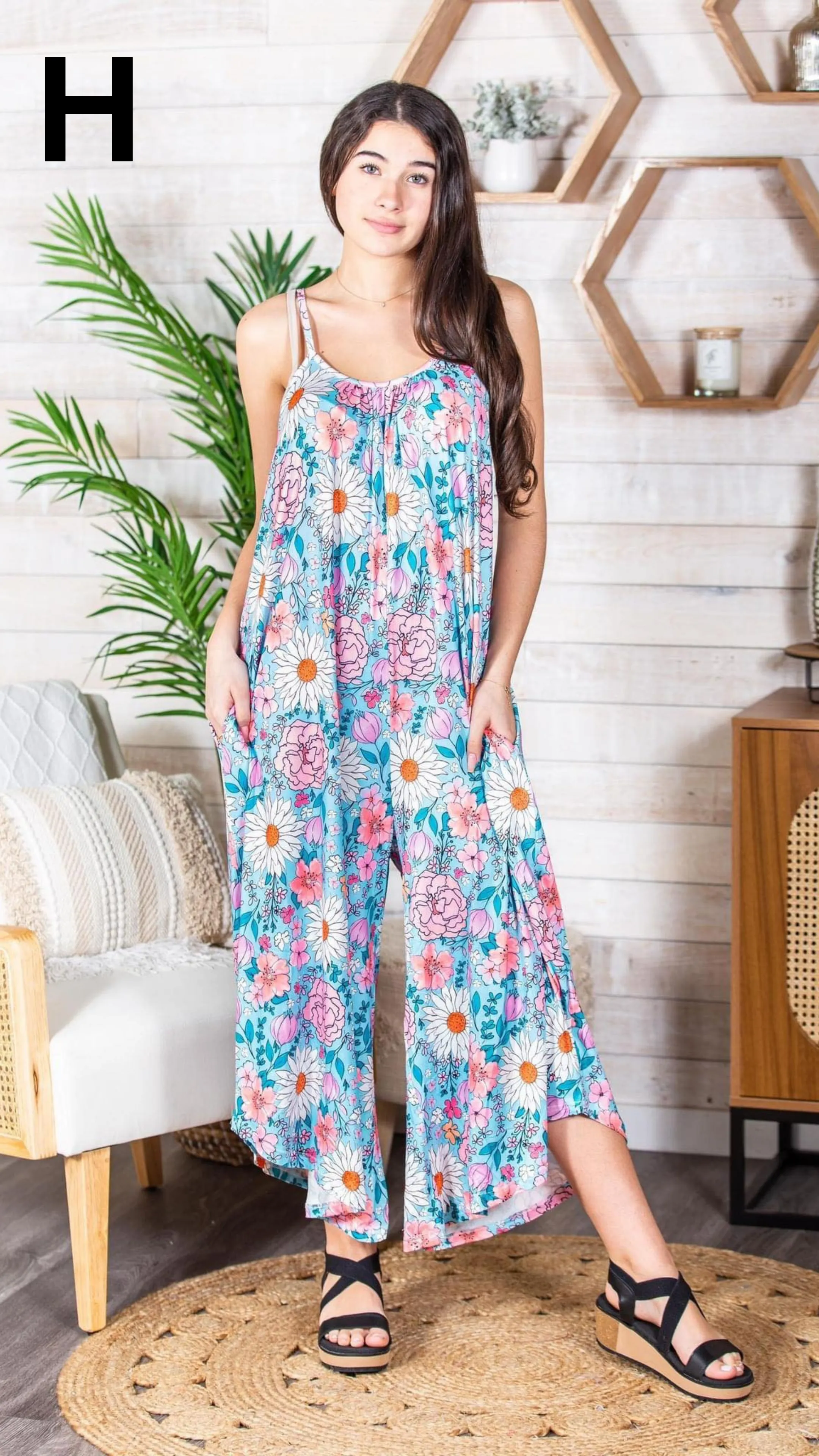 PREORDER: Relaxed Fit Jumpsuit in Assorted Prints