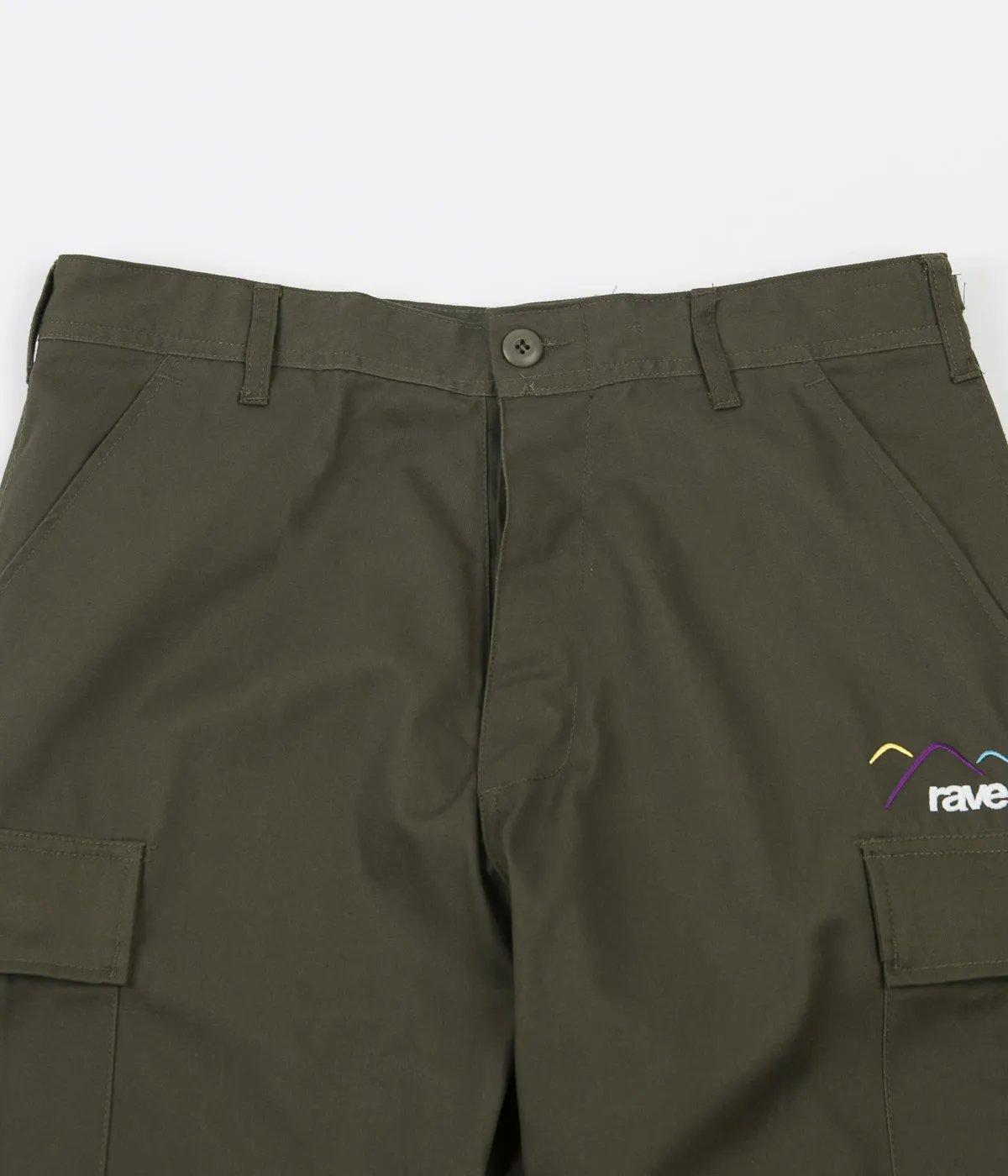 Rave Summit Cargo Pants - Olive