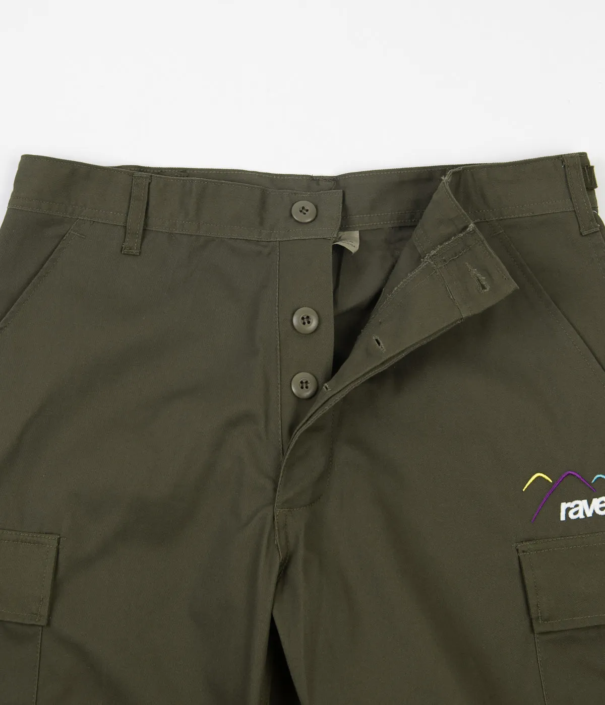 Rave Summit Cargo Pants - Olive