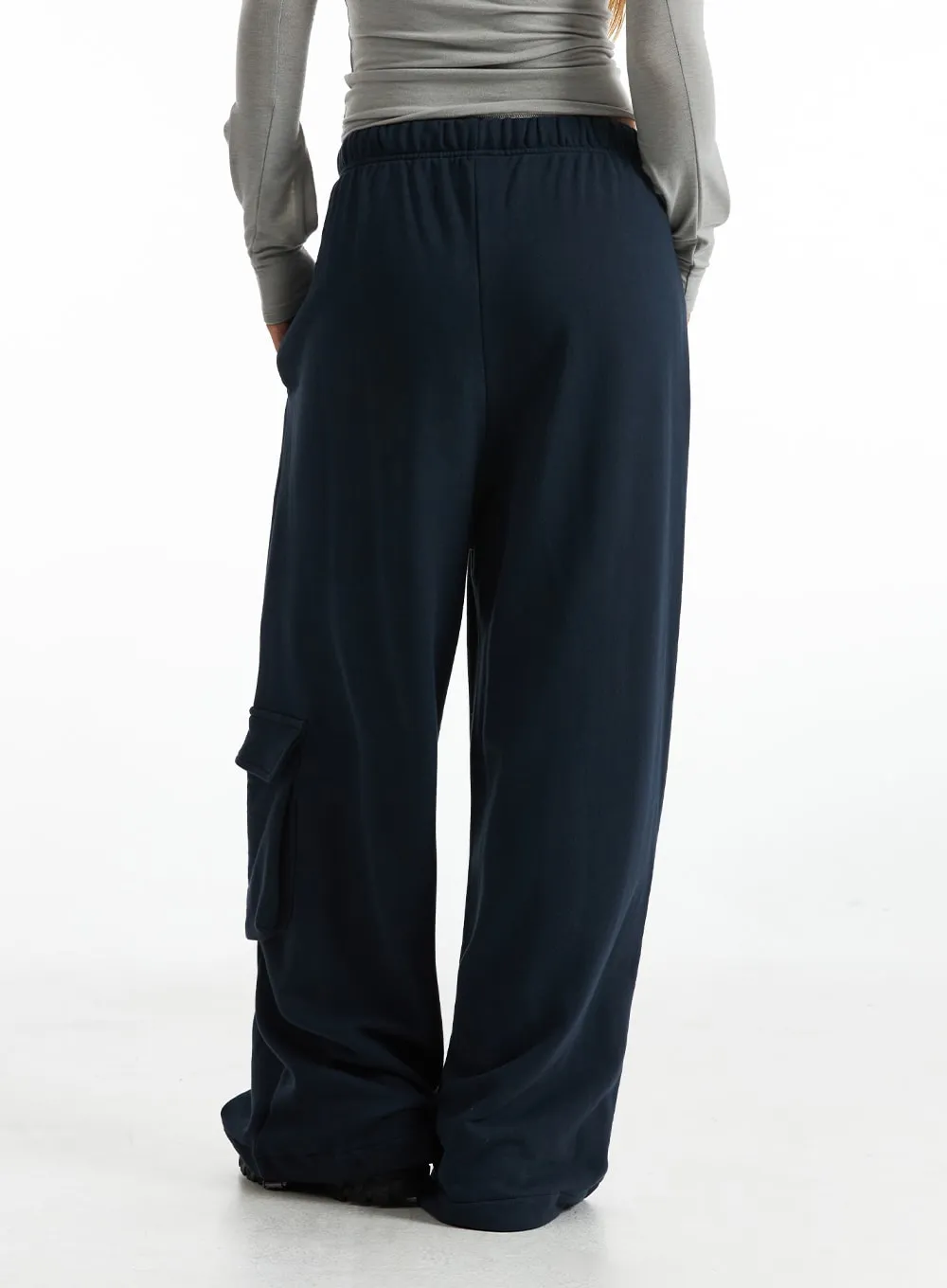 Relaxed Drawstring Cargo Pants CO318