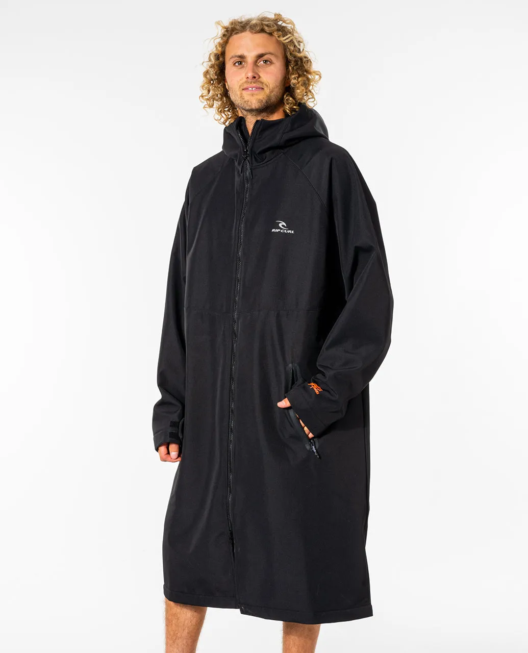 Rip Curl Mens Anti Series Full Length Poncho Jacket