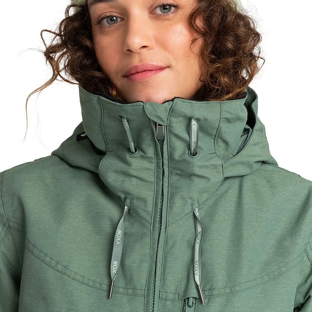 Roxy 2024 Presence Parka Jacket - Dark Forest