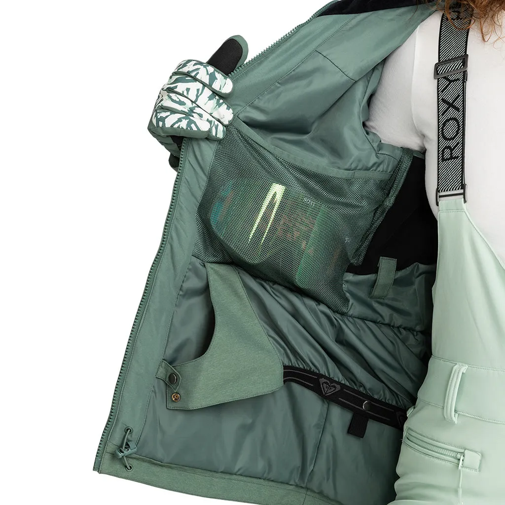 Roxy 2024 Presence Parka Jacket - Dark Forest