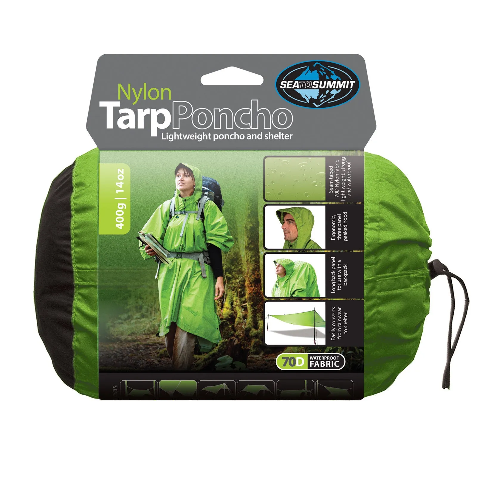 Sea to Summit Nylon Tarp Poncho