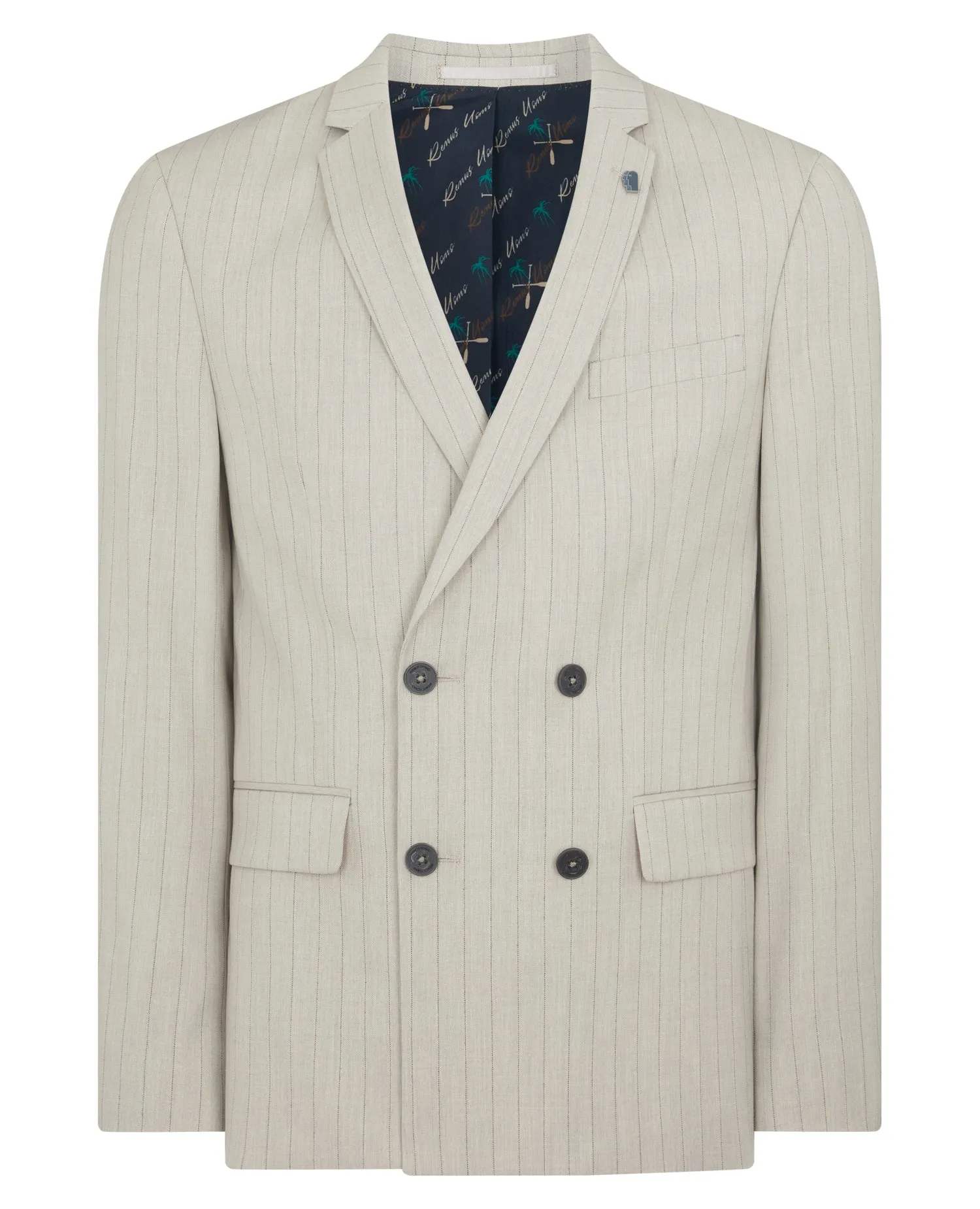 Slim Fit Double Breasted Jacket