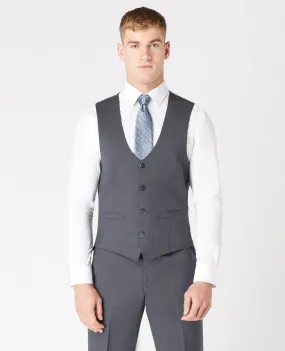 Slim Fit Wool-Blend Stretch Mix and Match Waistcoat