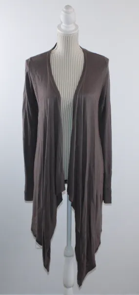 SRS GREY LONG CARDIGAN WITH POCKETS LADIES SMALL PRE-LOVED