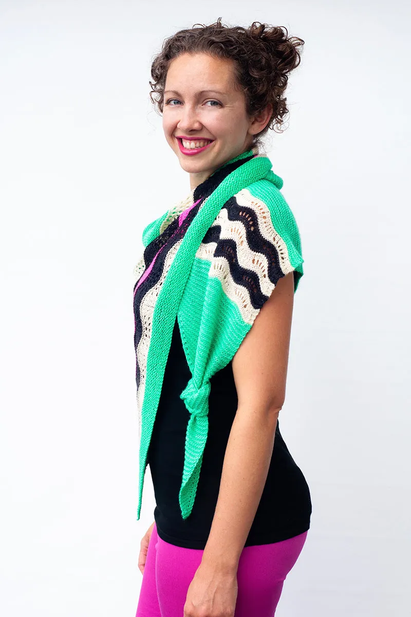 Stephanie Lotven PDF Patterns - Escalation Shawl - PDF Download