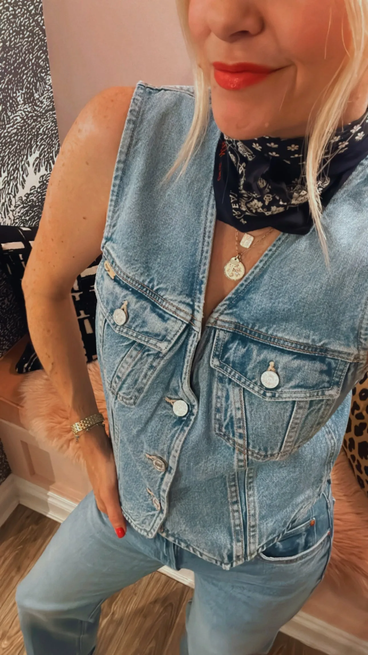 'The Bruiser' Denim Vest