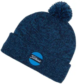 Titleist Boardwalk Pom Pom Beanie - Heather/Navy