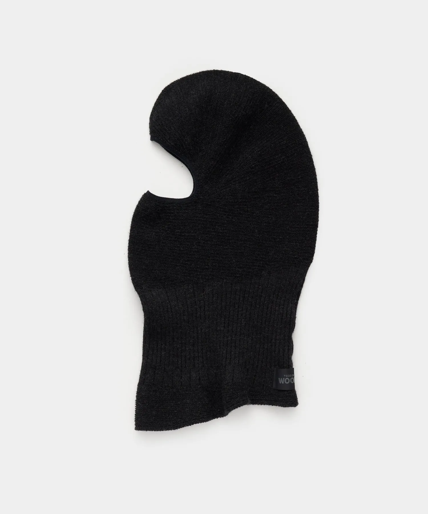 Todd Snyder X Woolrich Balaclava in Black