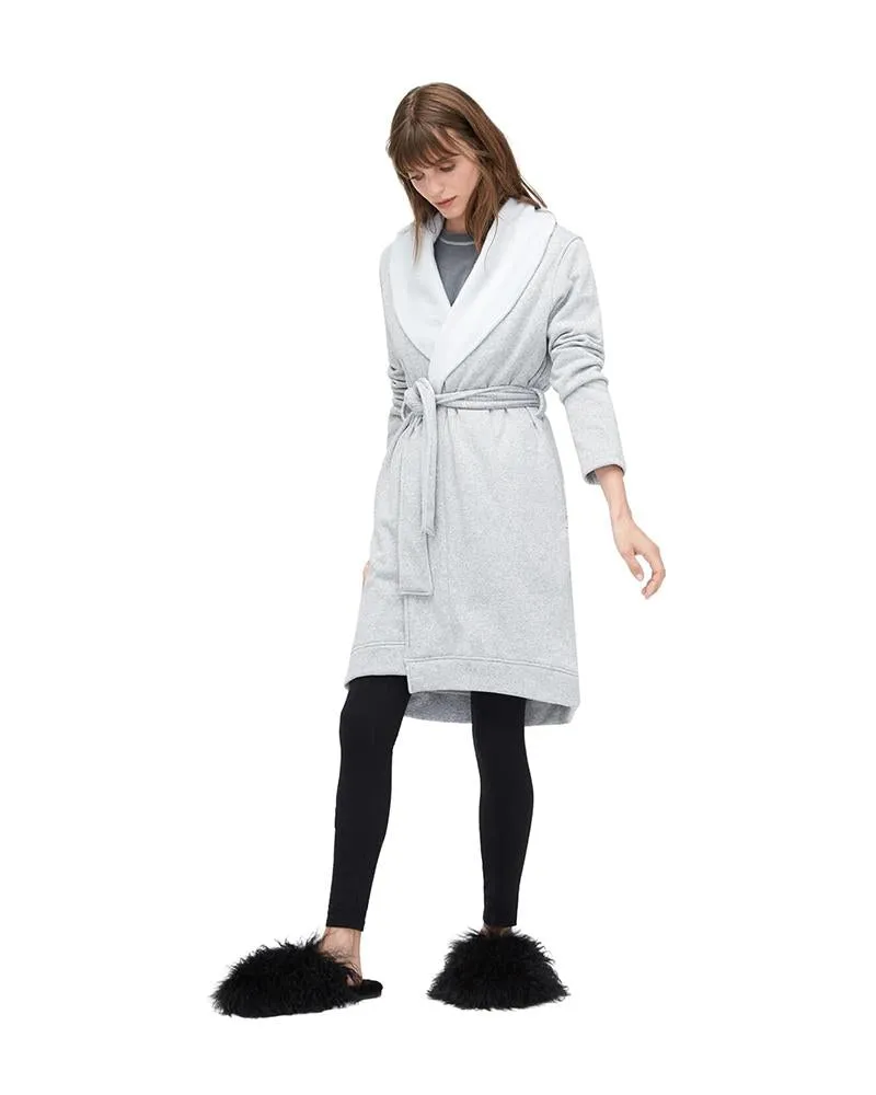 UGG Seal Heather Blanche II Wrap Robe