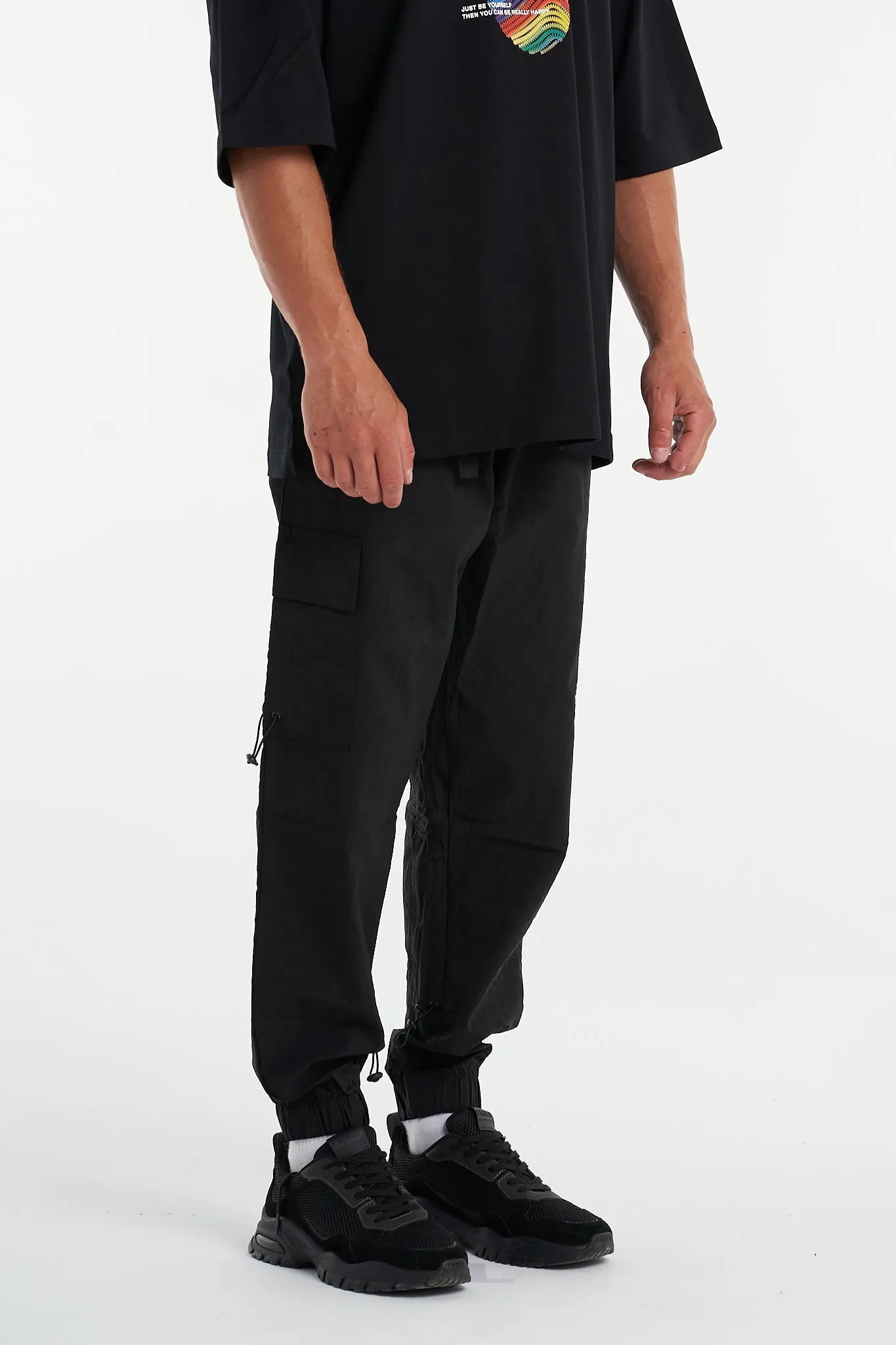 Utility Cargo Flight Pant Black