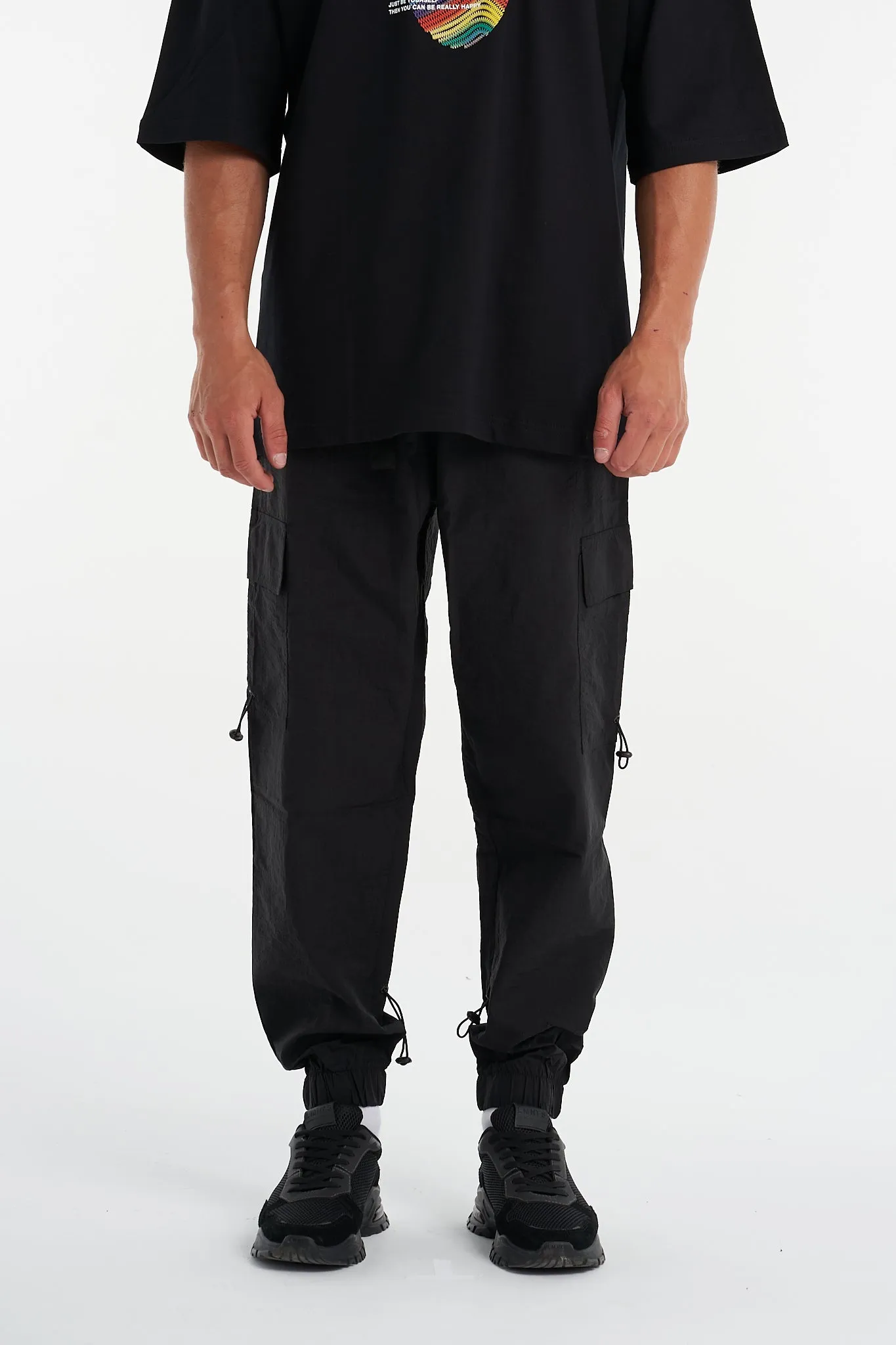 Utility Cargo Flight Pant Black