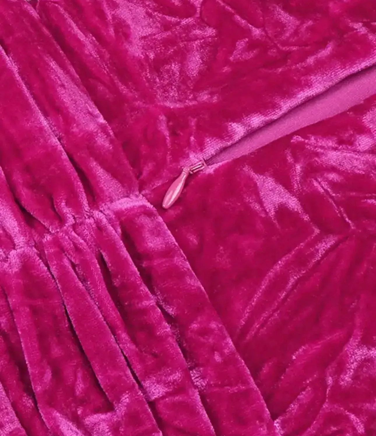 Velour Pink Jumpsuit