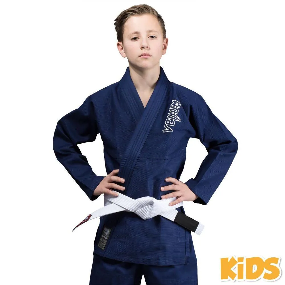 Venum Contender Kids BJJ Gi - Navy Blue