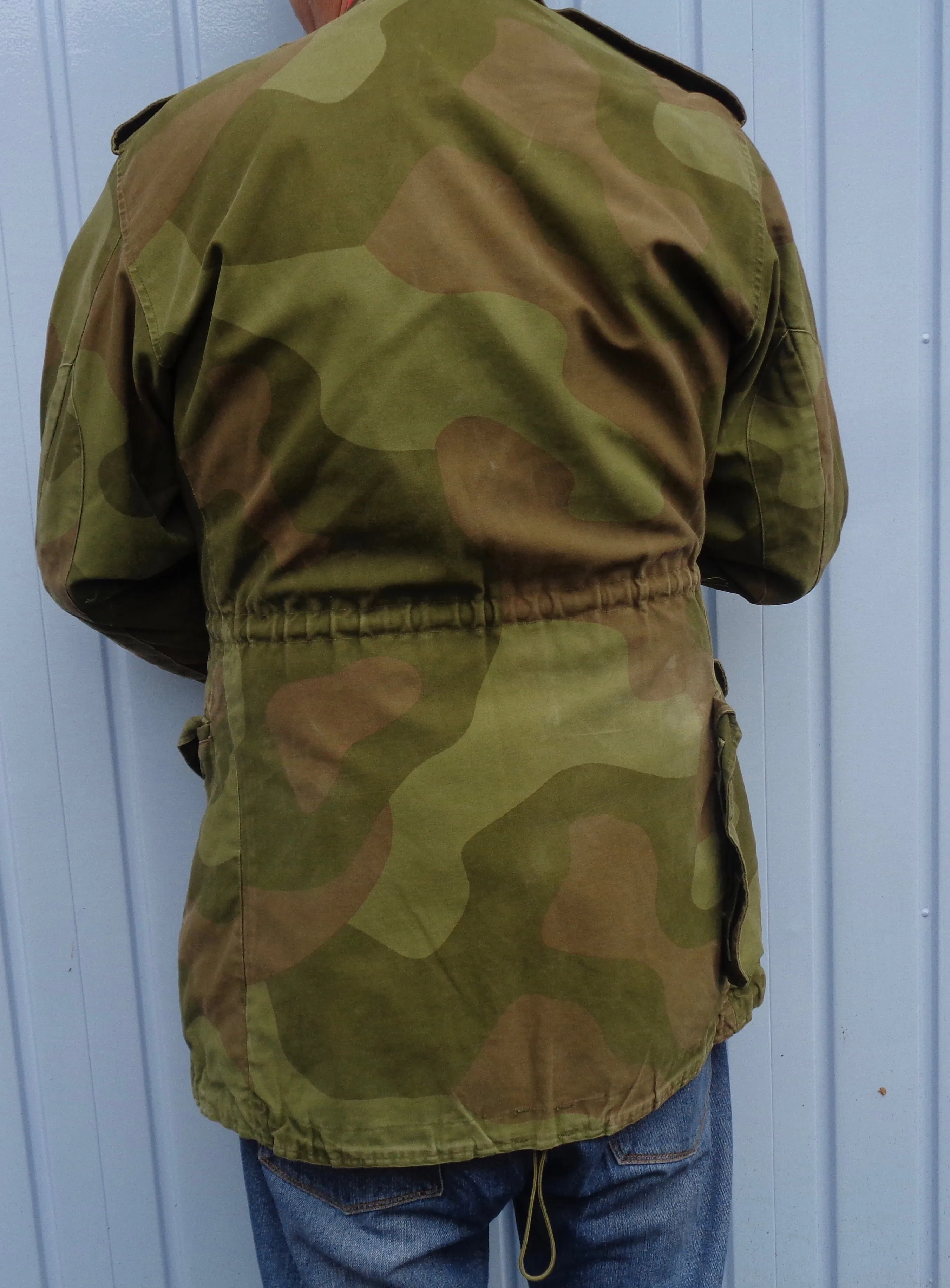 Vintage Norwegian M75 Military Camouflage Jacket