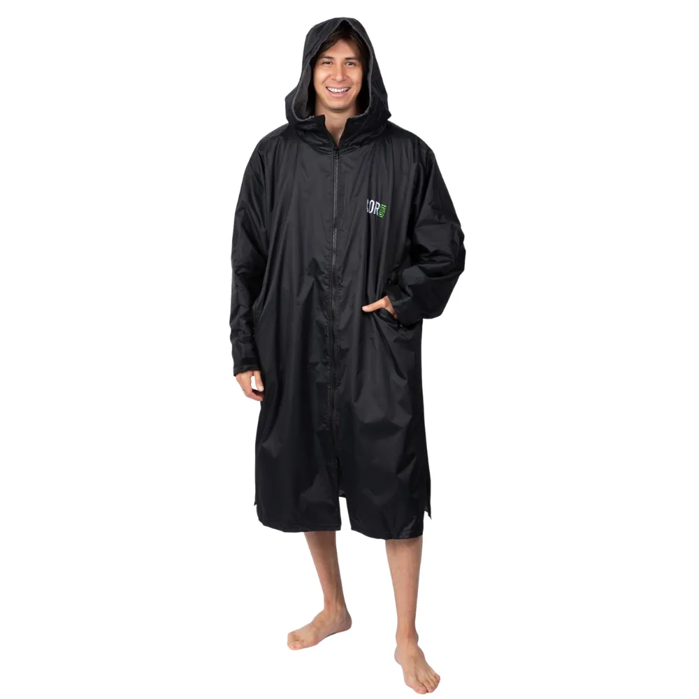 Waterproof Swim Parka | XS-XL (Black)