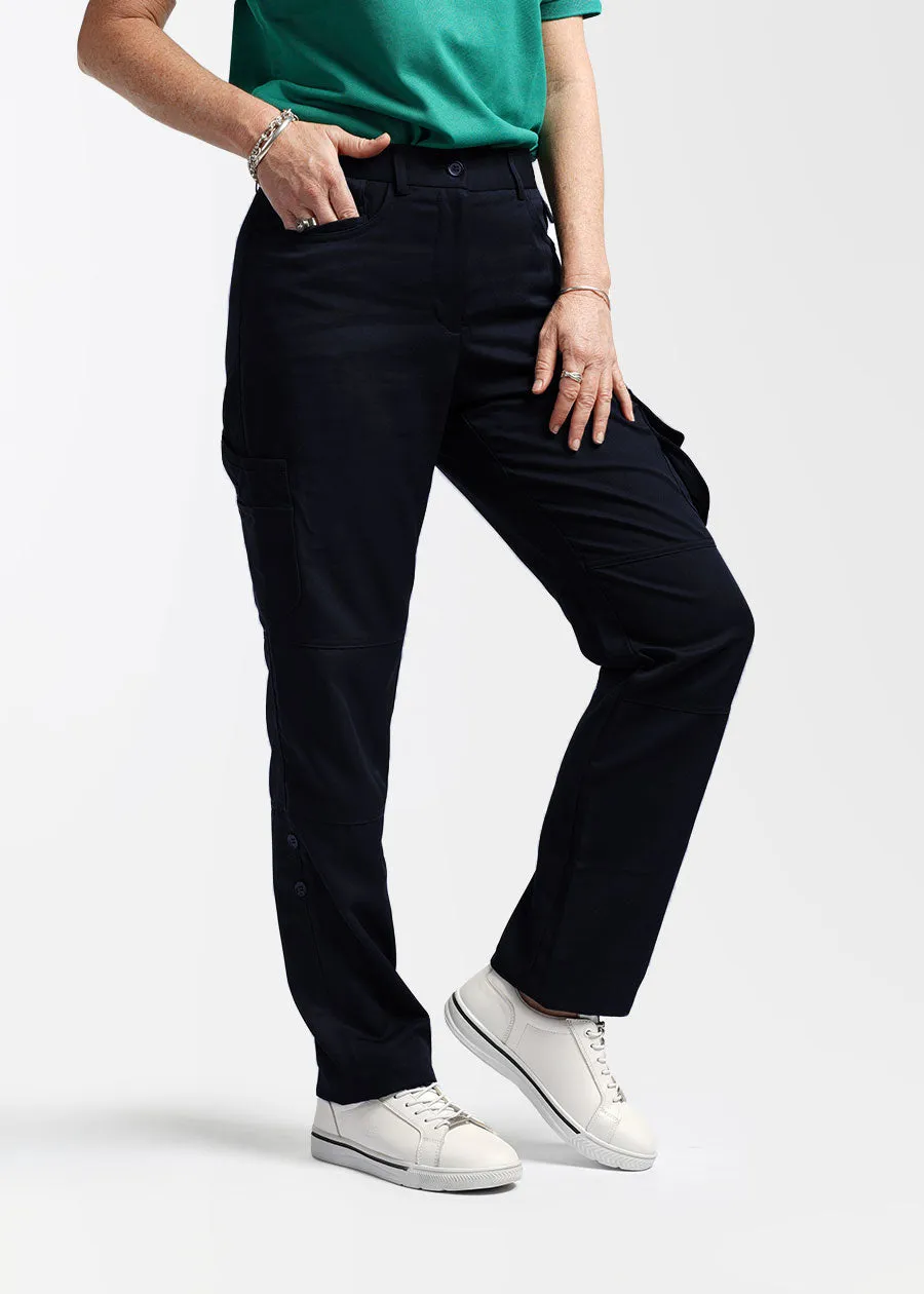 Womens flex waist cargo pants