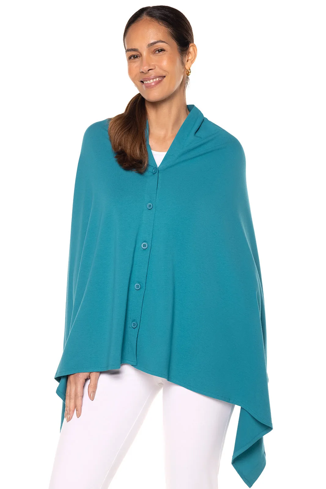 Women's Revilla Convertible Sun Wrap | Tahitian Teal