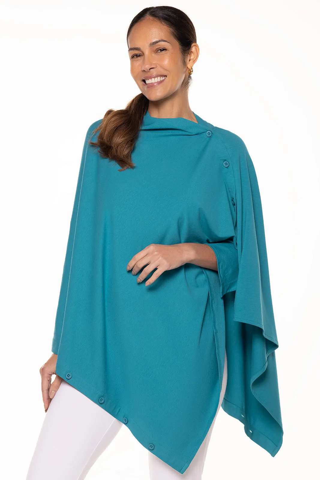 Women's Revilla Convertible Sun Wrap | Tahitian Teal