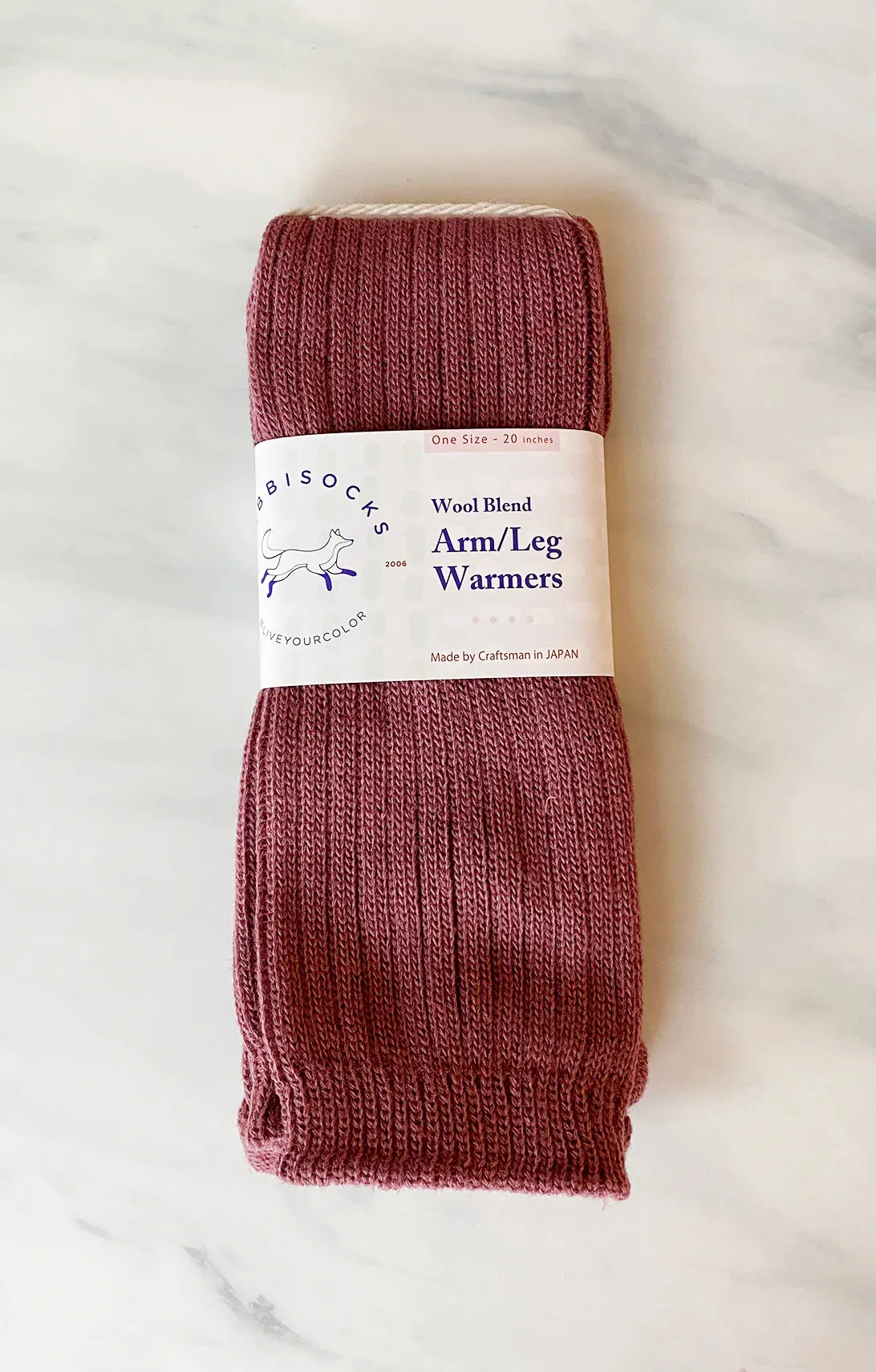 Wool Blend Ribbed Arm Warmers   Leg Warmers